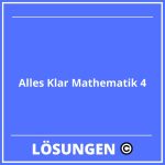 Alles Klar Mathematik 4 Lösungen Online PDF