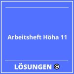 Arbeitsheft Höha 11 Lösungen PDF