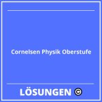 Cornelsen Physik Oberstufe Lösungen PDF