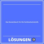 Das Deutschbuch Für Die Fachhochschulreife Lösungen PDF