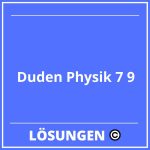 Duden Physik 7 9 Lösungen PDF