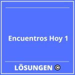 Encuentros Hoy 1 Lösungen PDF