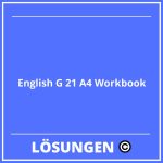 English G 21 A4 Workbook Lösungen Online PDF