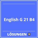 English G 21 B4 Lösungen PDF