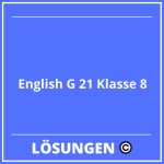 English G 21 Lösungen Klasse 8 PDF