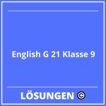 English G 21 Lösungen Klasse 9 PDF