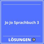 Jo Jo Sprachbuch 3 Lösungen PDF