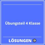 Übungsteil 4 Klasse Lösungen PDF