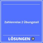 Zahlenreise 2 Übungsteil Lösungen PDF